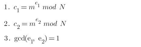 RSA Equations