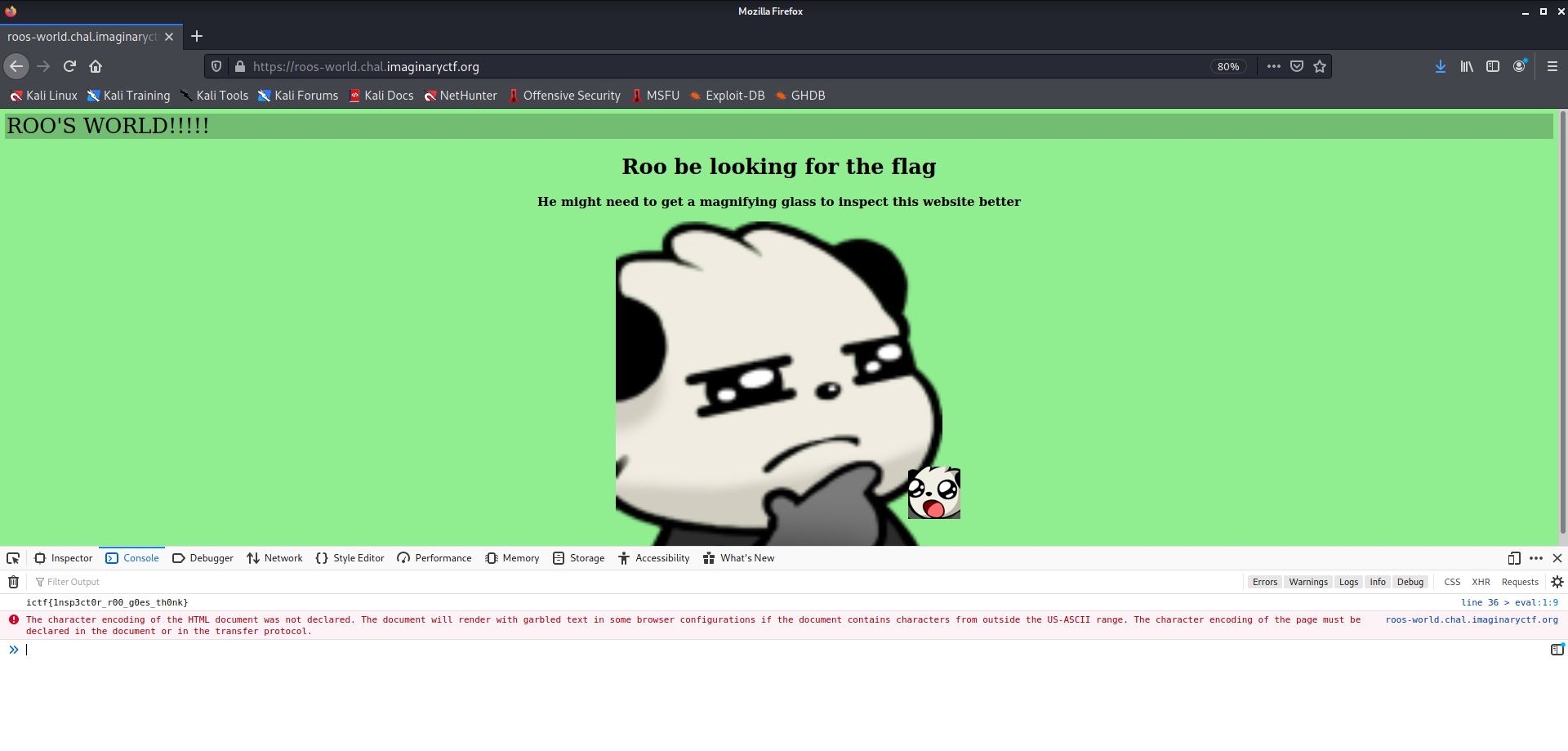 Roo's Flag