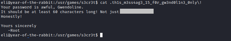 Gwen Password