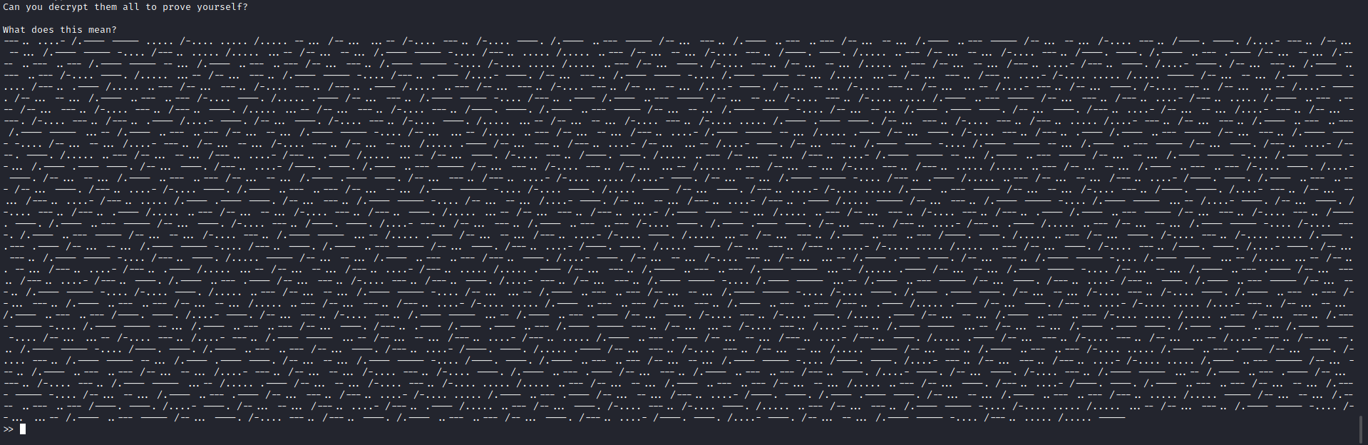 Morse Code