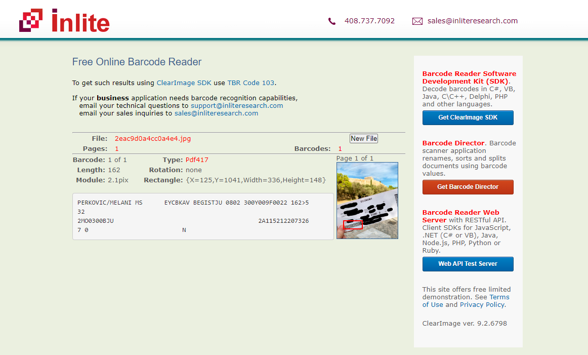 Barcode Scanner
