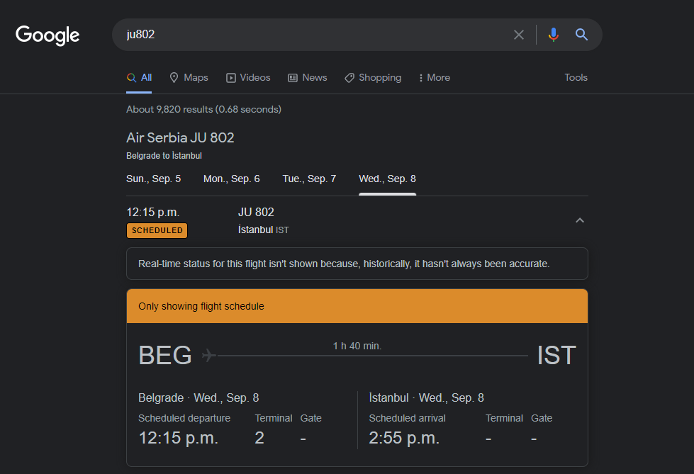 Flight Number