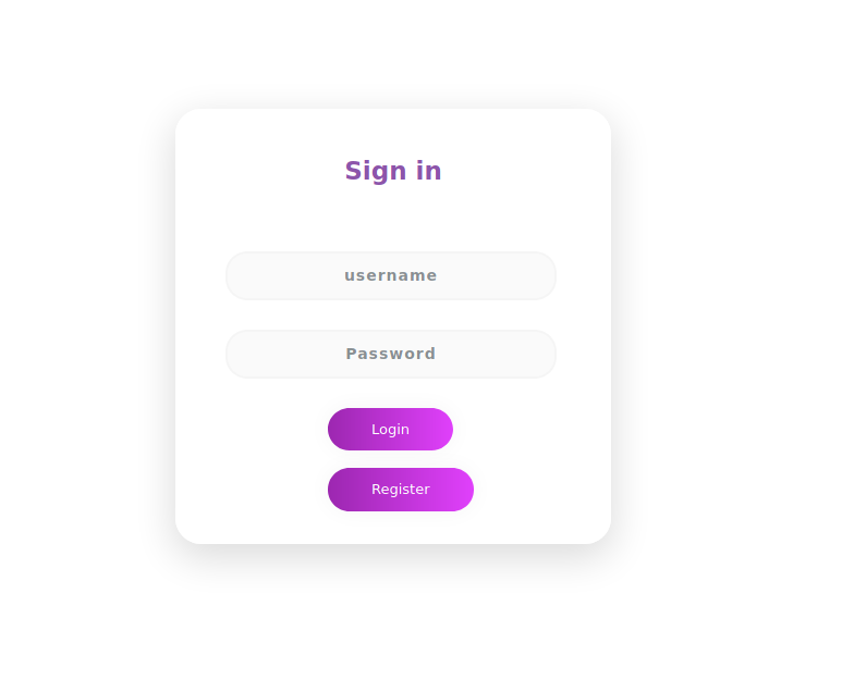Login