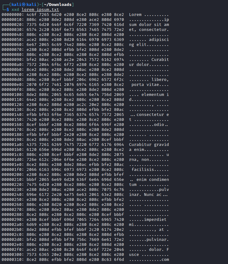 Bytes